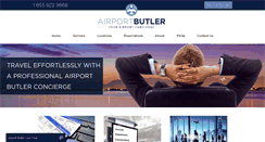 Desktop Screenshot of airportbutler.com